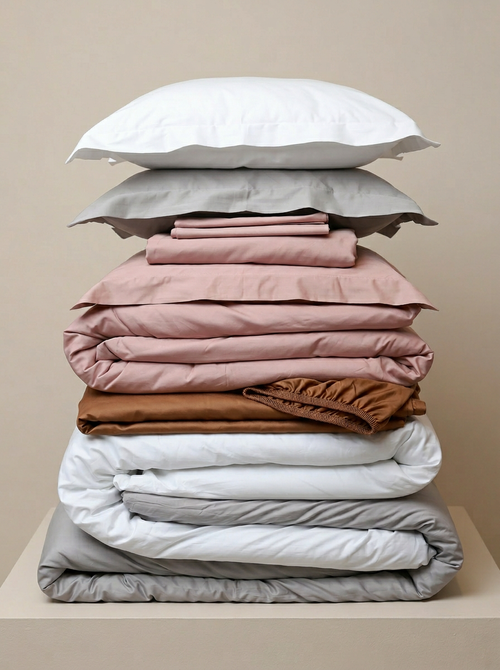 Sateen Bedding Set - Clayblush Pink