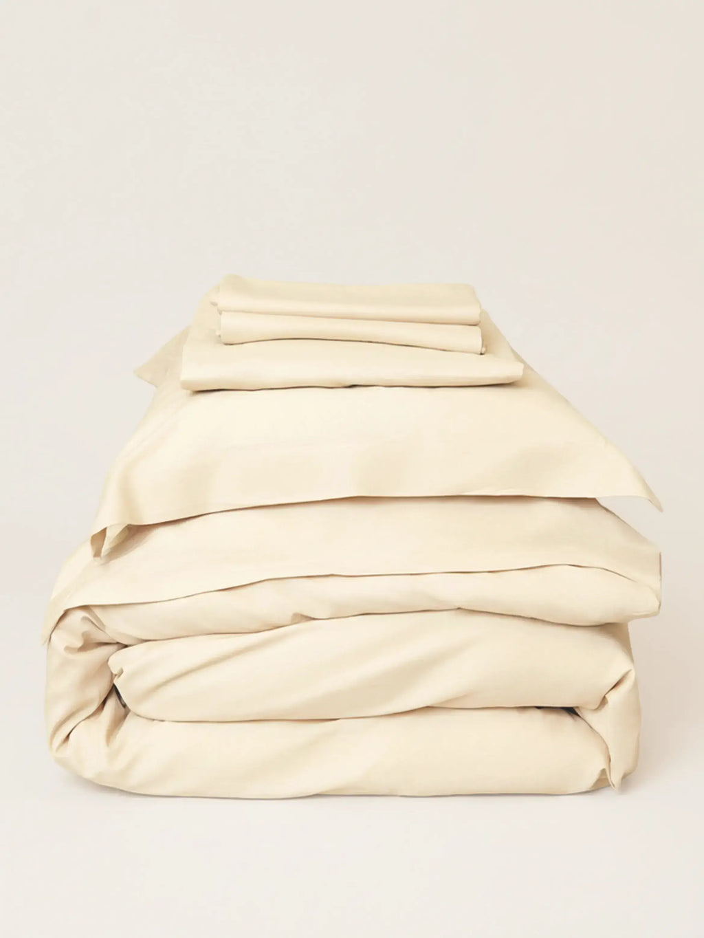 Sateen Bedding Set - Buttermilk