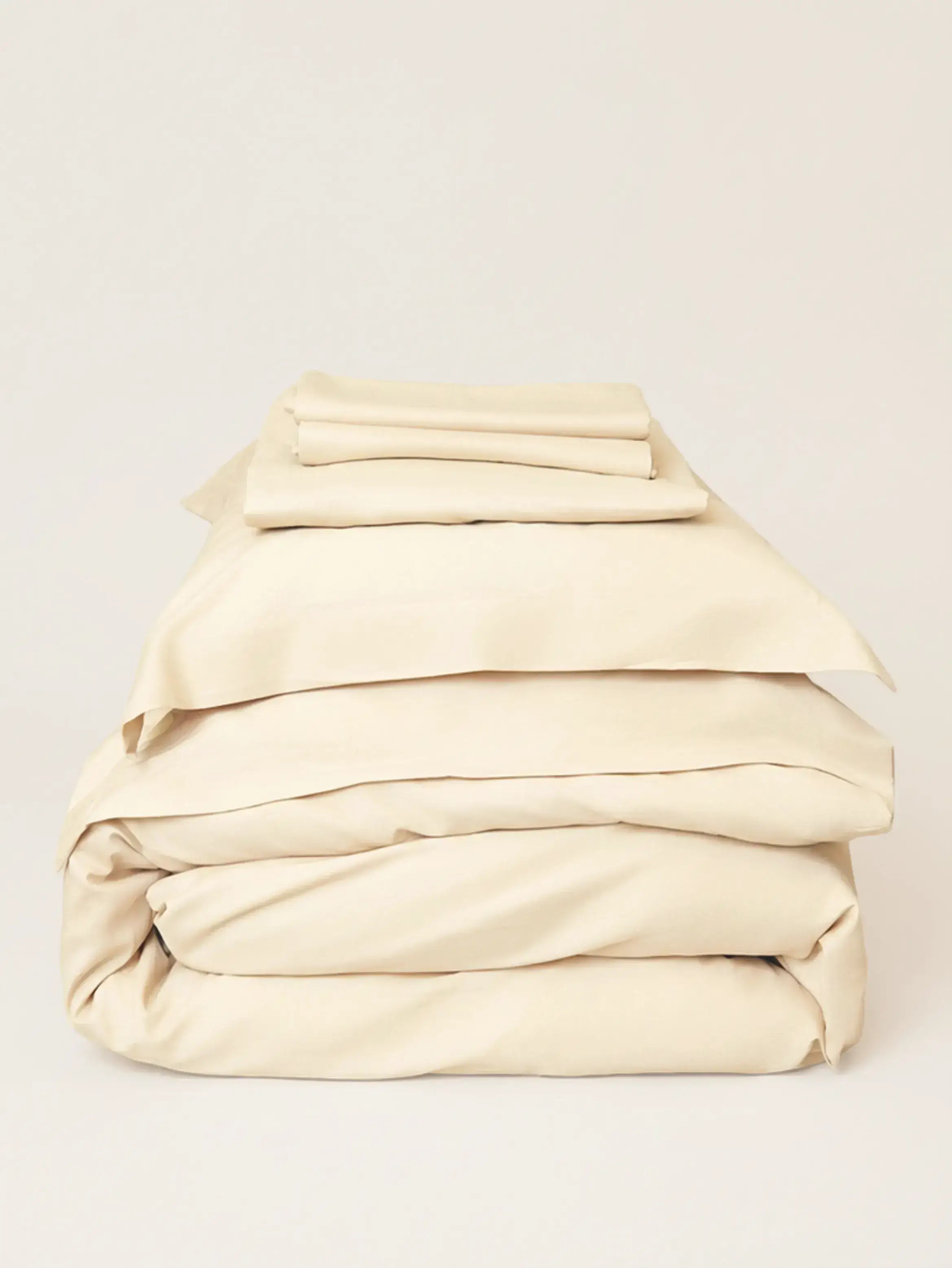 Sateen Bedding Set - Buttermilk