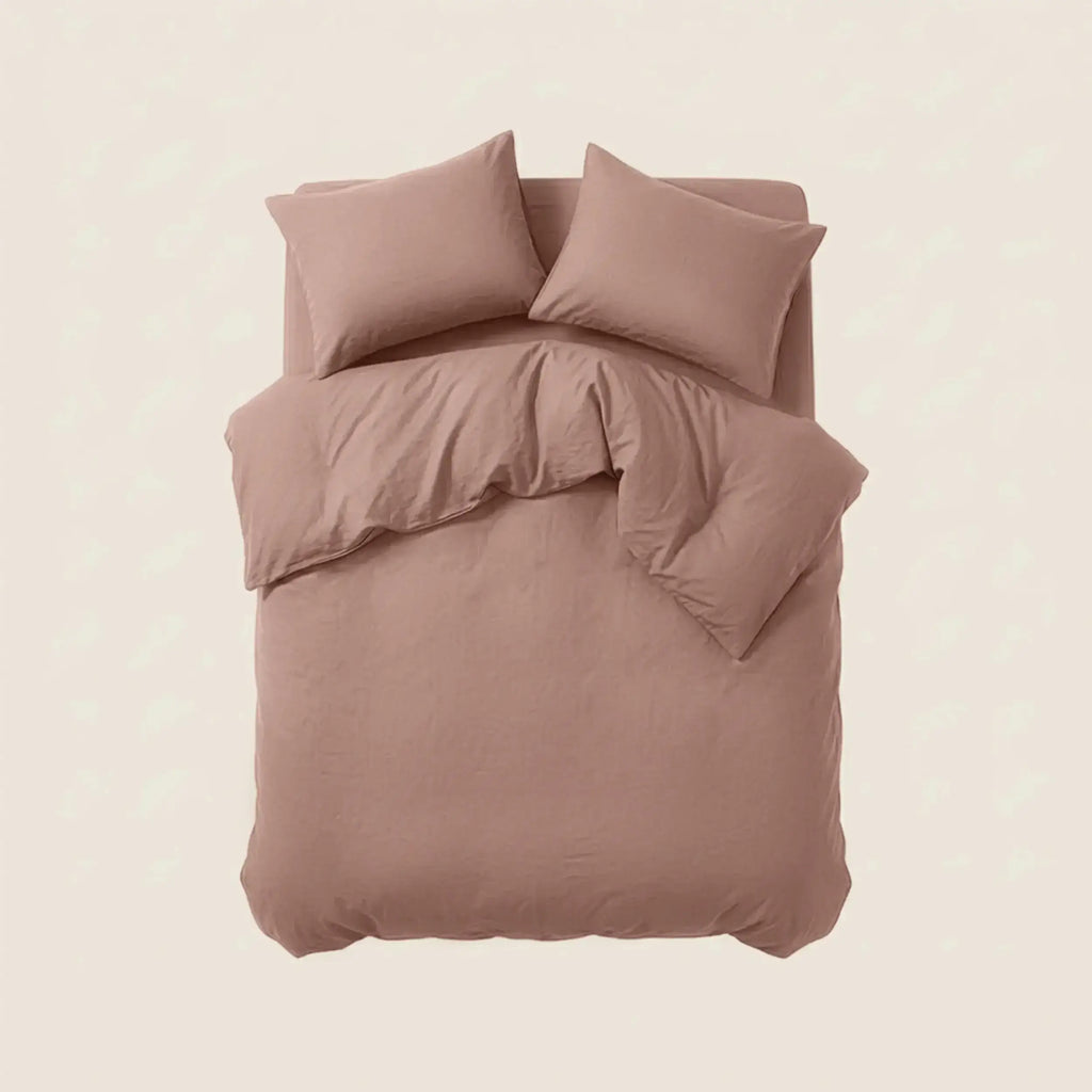 Sateen Bedding Set - Clayblush Pink