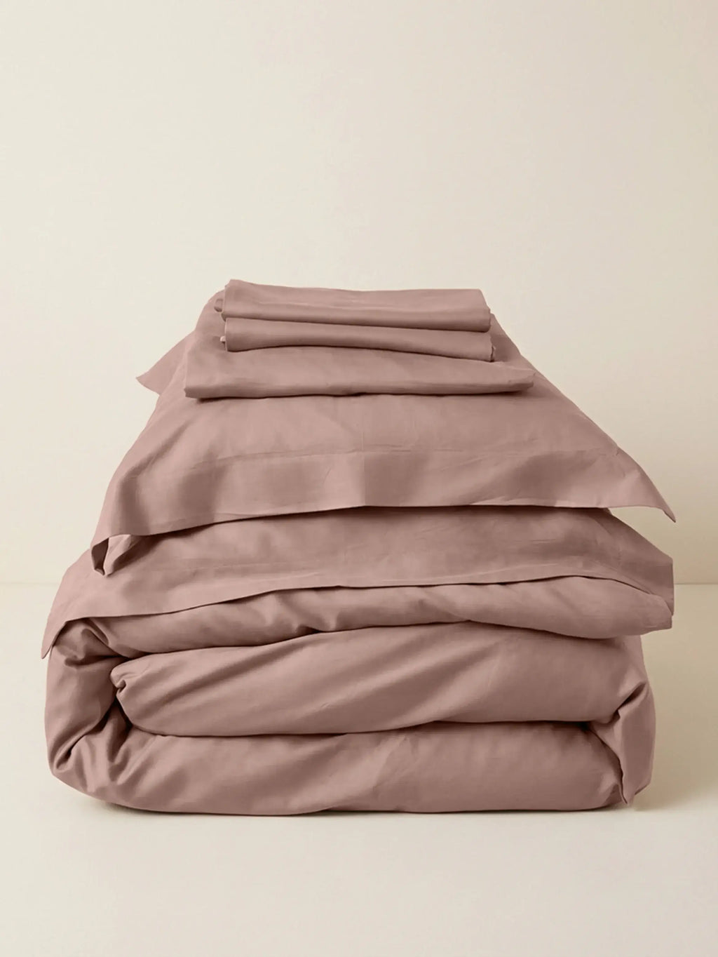 Sateen Bedding Set - Clayblush Pink